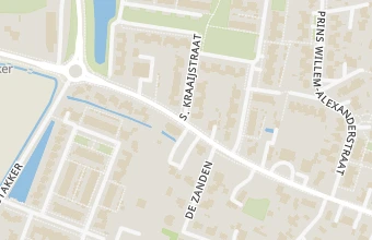 Kaart met de locatie van JaSaRa Schoonmaakbedrijf