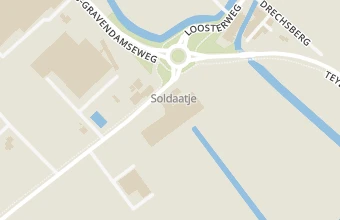 Kaart met de locatie van Viele schoonmaak
