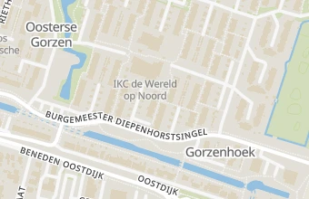 Kaart met de locatie van Schoonmaakbedrijf M. Koopman