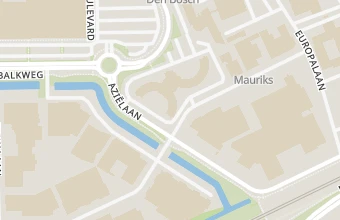 Kaart met de locatie van Den Bosch Schoonmaakbedrijf