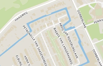 Kaart met de locatie van de Haas Schoonmaakdiensten