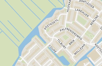 Kaart met de locatie van Gillissen Reiniging