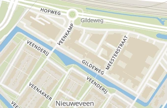 Kaart met de locatie van EuroWisser glazenwasserij
