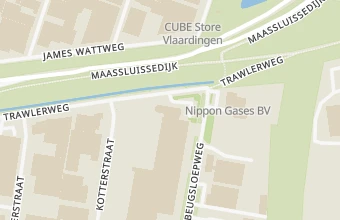 Kaart met de locatie van Mattanna B.V.
