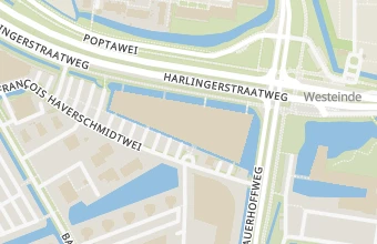 Kaart met de locatie van Leeuwarden Schoonmaakbedrijf