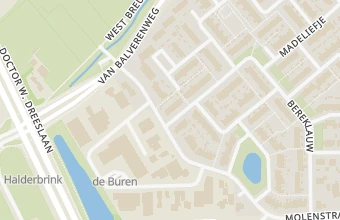 Kaart met de locatie van Schoonmaakbedrijf Perfection