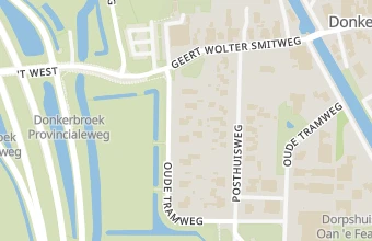 Kaart met de locatie van Cleaning Noord